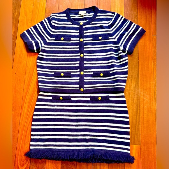 100% cashmere skirt/sweater set from J.Crew. - Picture 2 of 5